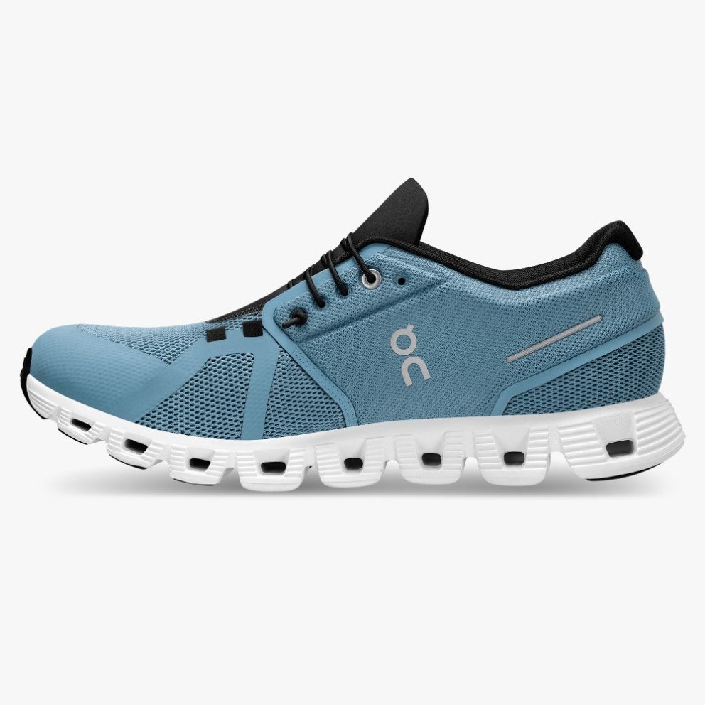 Men's On Cloud 5 Sneakers Turquoise | NZ-56349