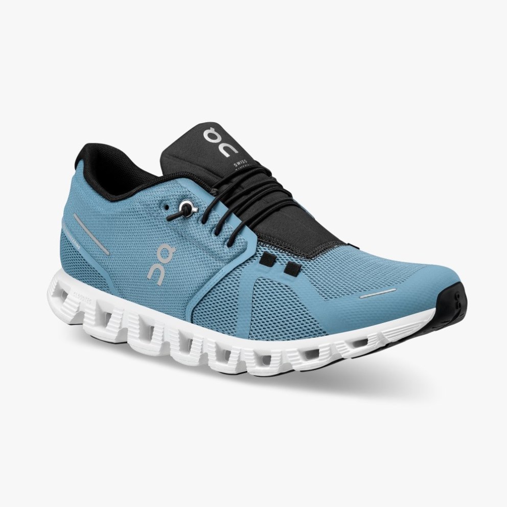 Men's On Cloud 5 Sneakers Turquoise | NZ-56349