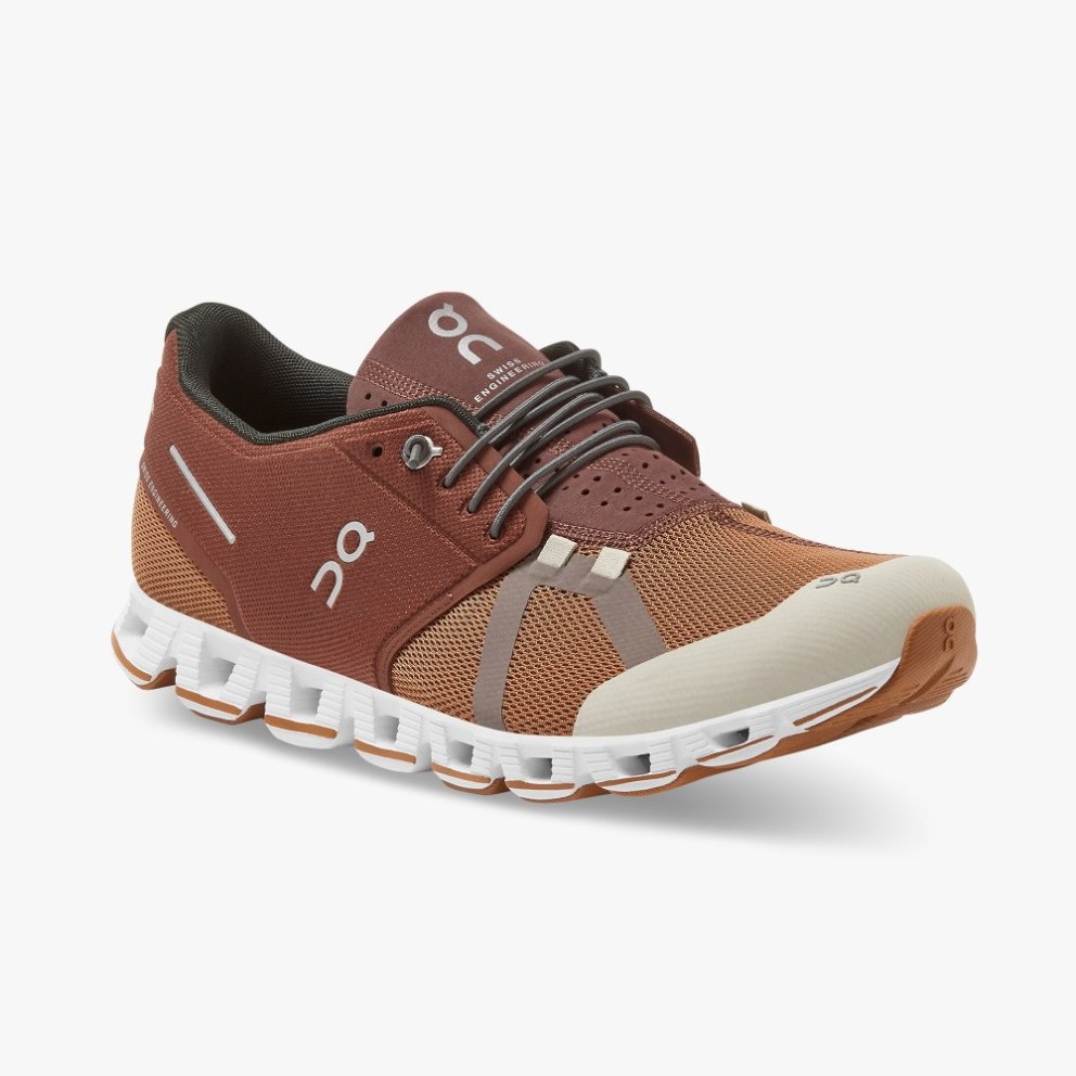 Men's On Cloud 70 | 30 Sneakers Brown | NZ-23809