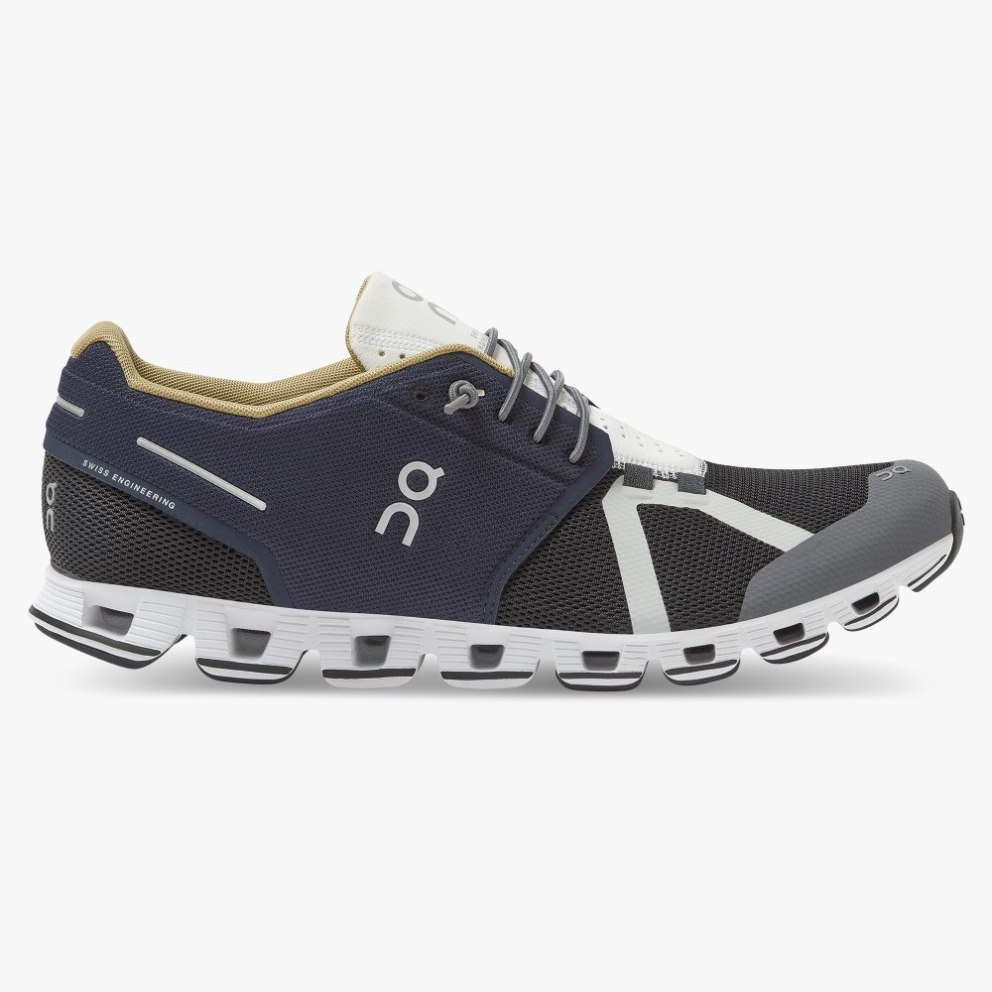 Men\'s On Cloud 70 | 30 Sneakers Navy / Black | NZ-95264