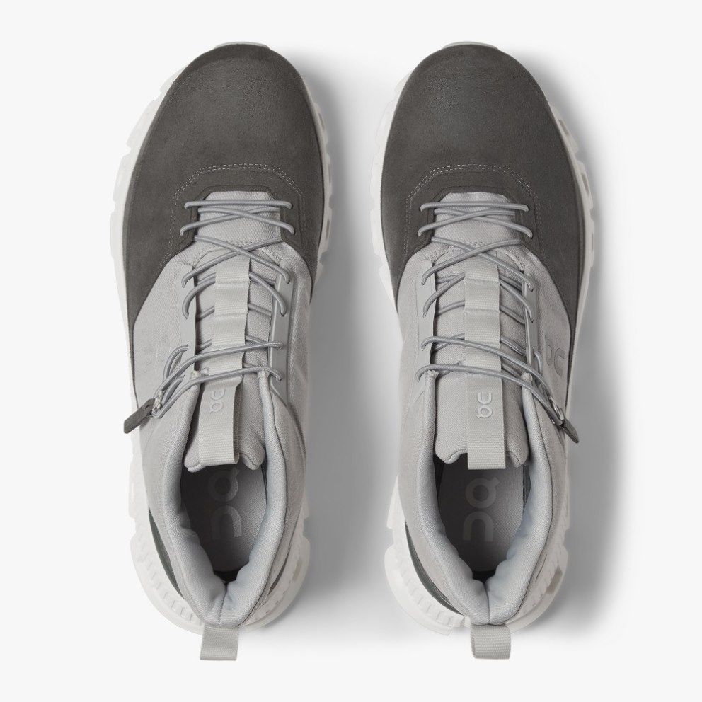 Men's On Cloud Hi Sneakers Grey | NZ-79631