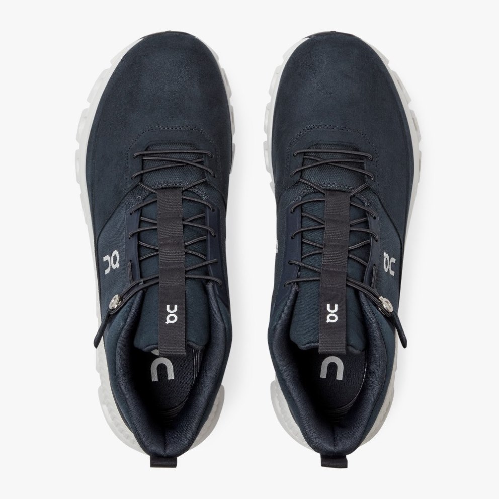 Men's On Cloud Hi Sneakers Navy | NZ-31962