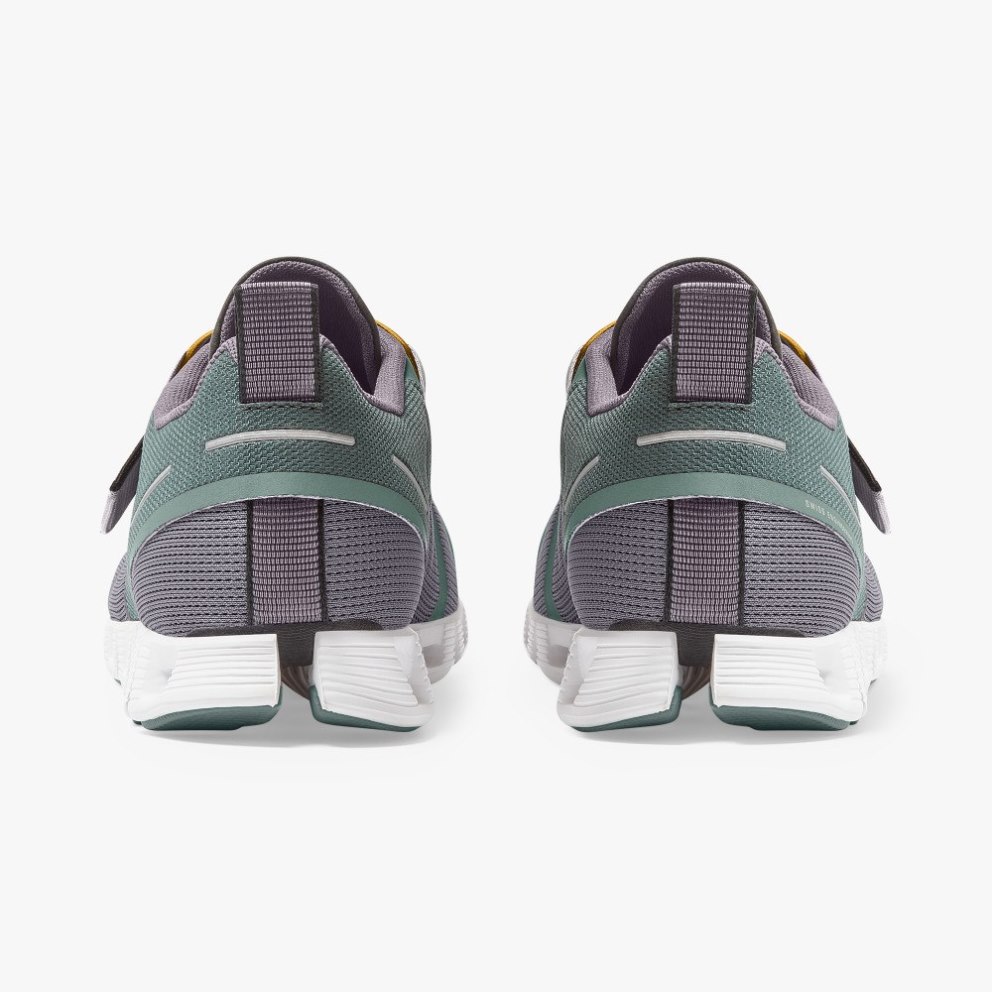 Men's On Cloud Nexus Sneakers Grey / Green | NZ-42507