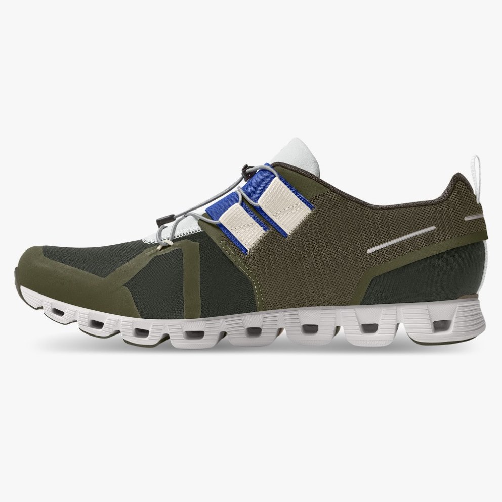 Men's On Cloud Nexus Sneakers Olive | NZ-52876