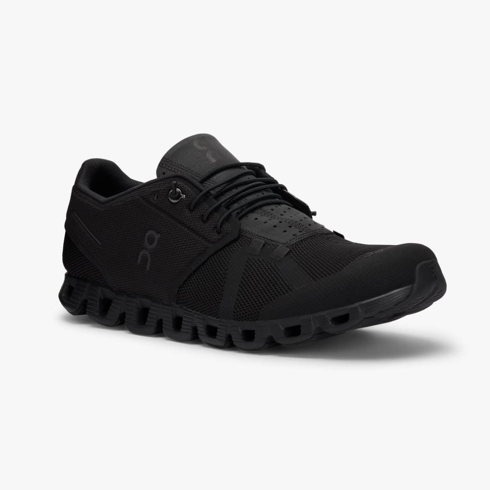 Men's On Cloud Sneakers Black | NZ-23190