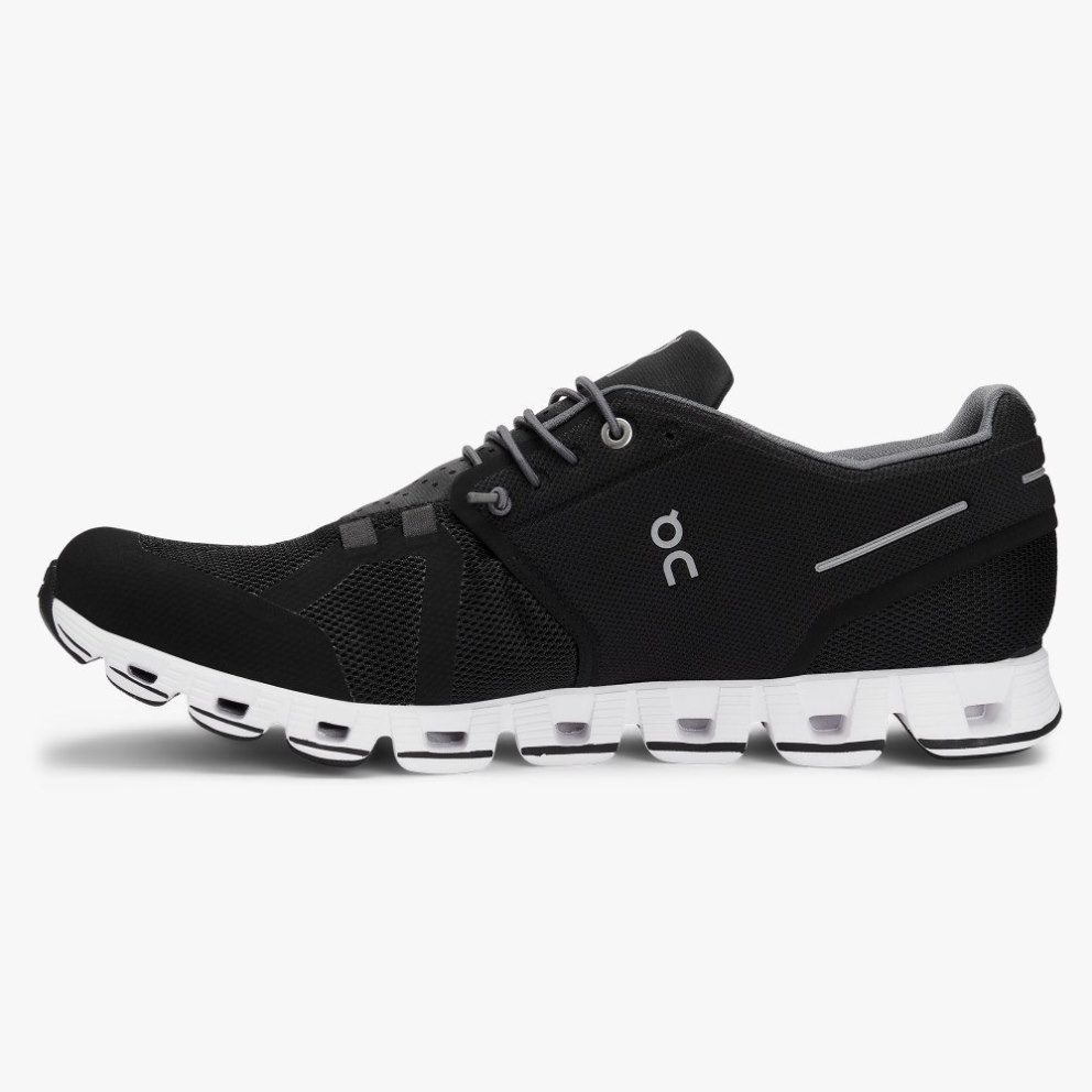 Men's On Cloud Sneakers Black | NZ-60458