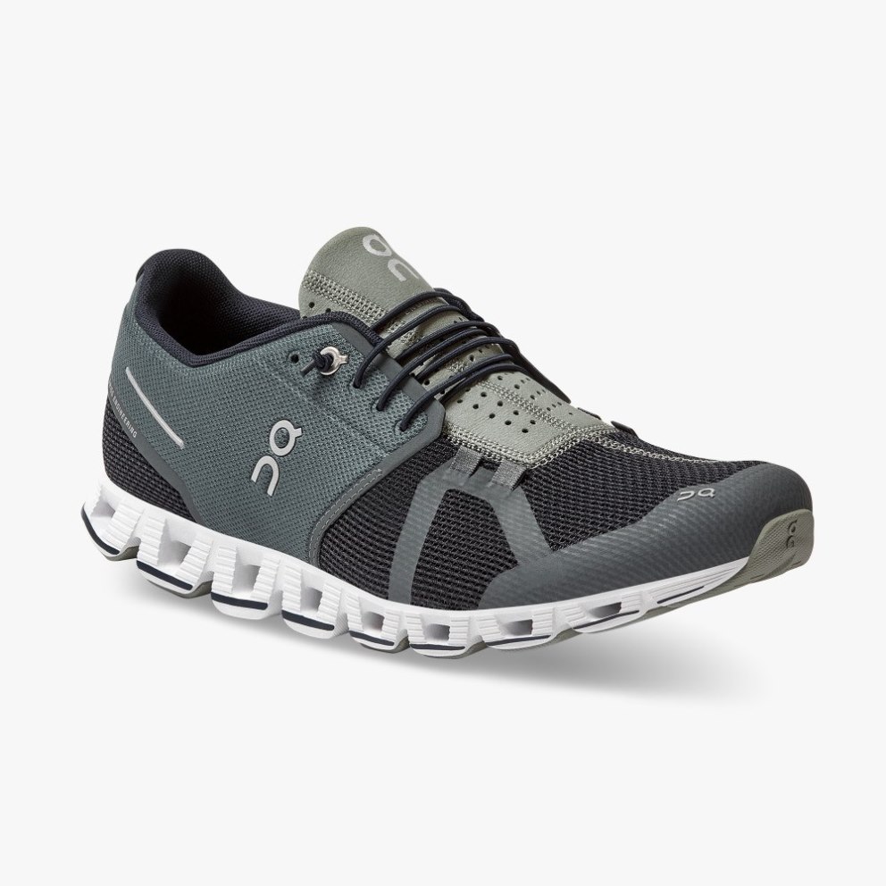 Men's On Cloud Sneakers Grey / Black | NZ-32675