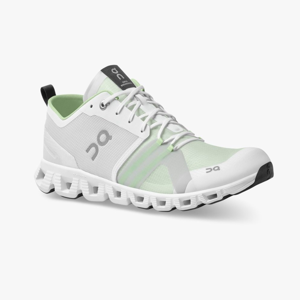 Men's On Cloud X Shift Training Shoes Light Grey / Mint | NZ-46109