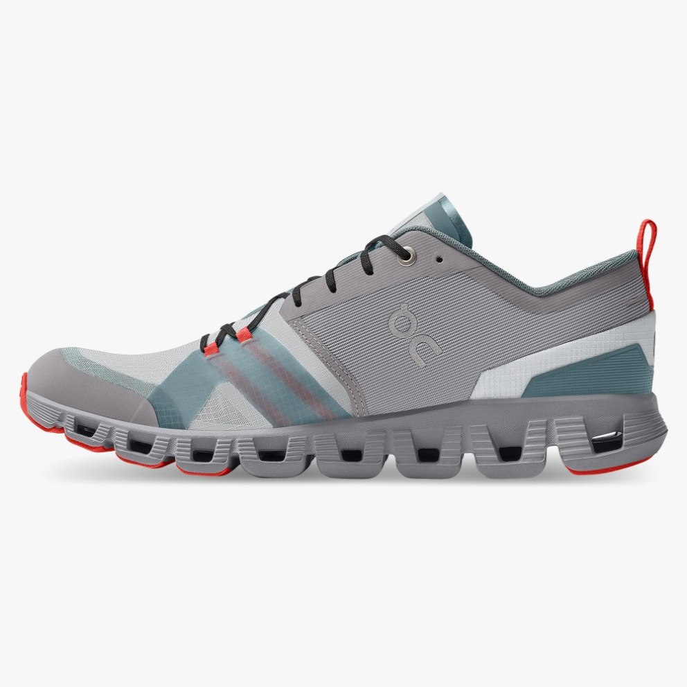 Men's On Cloud X Shift Training Shoes Grey | NZ-81734