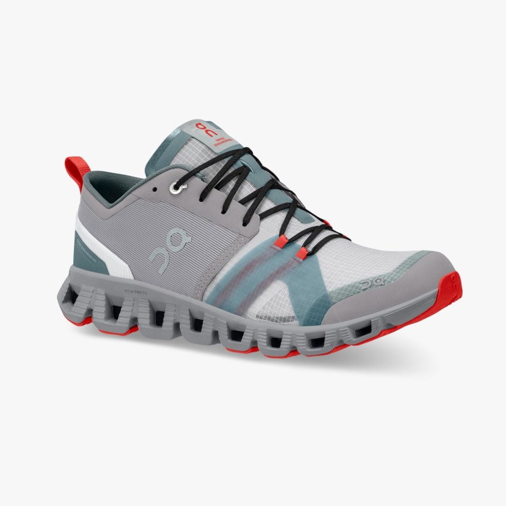 Men's On Cloud X Shift Training Shoes Grey | NZ-81734