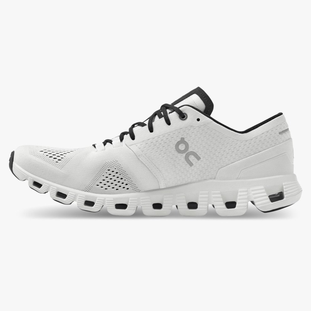 Men's On Cloud X Training Shoes White | NZ-50239