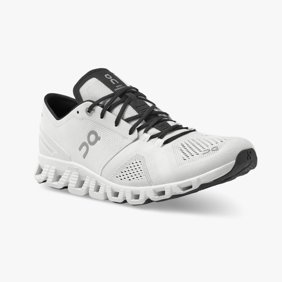 Men's On Cloud X Training Shoes White | NZ-50239