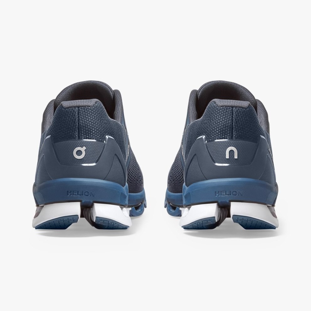 Men's On Cloudace Running Shoes Navy | NZ-85741