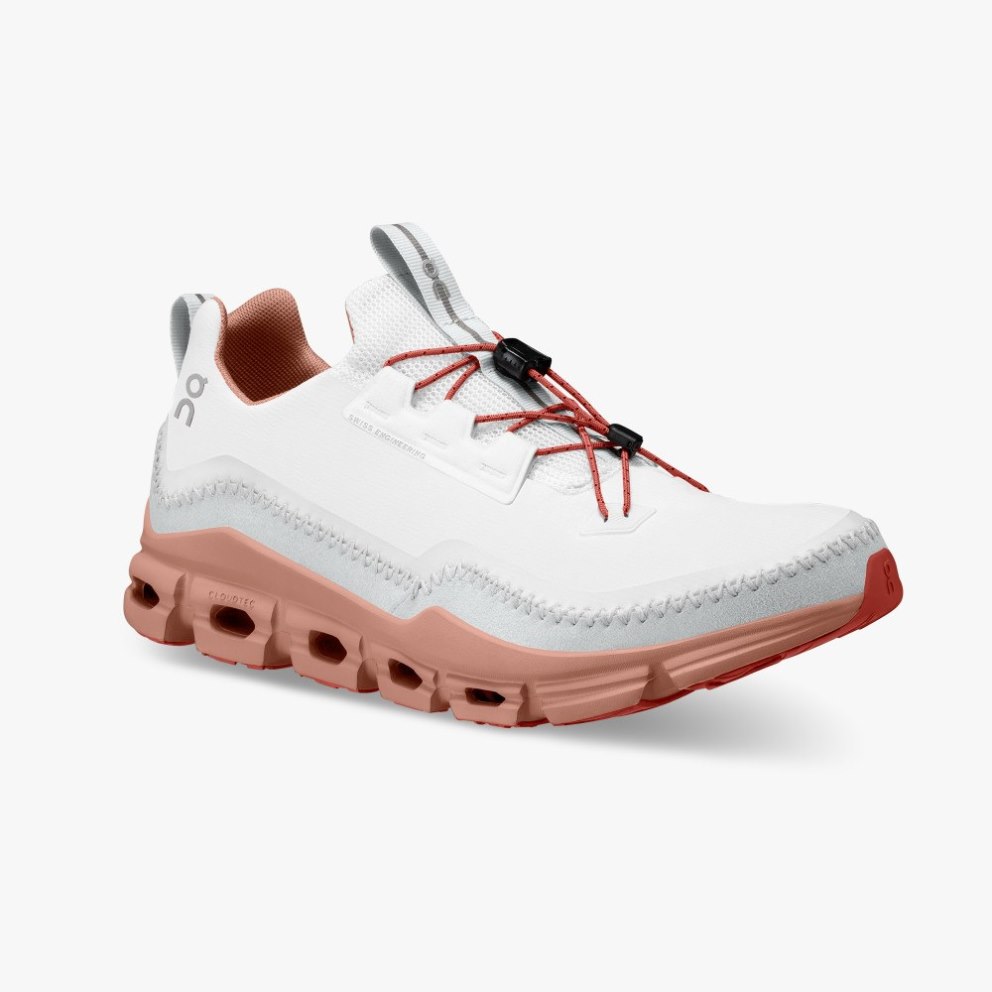 Men's On Cloudaway Sneakers White / Pink | NZ-72614