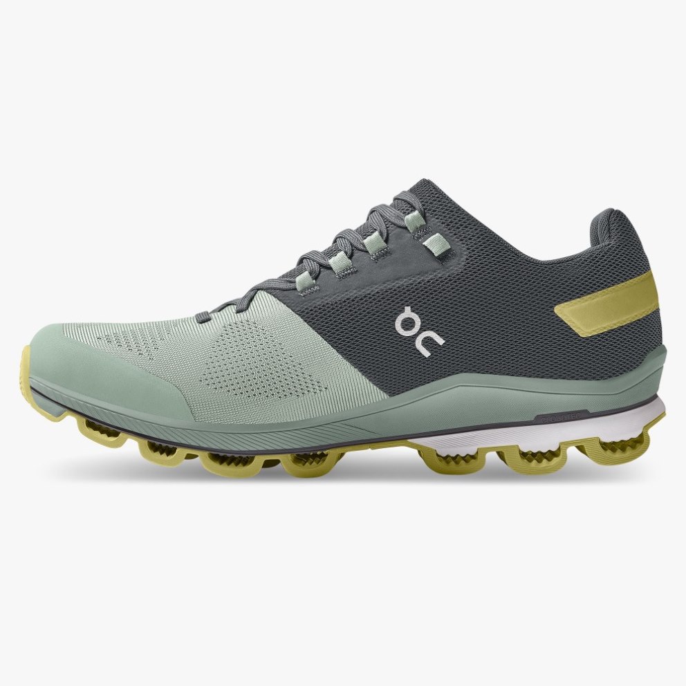 Men's On Cloudsurfer 6 Running Shoes Green | NZ-30957