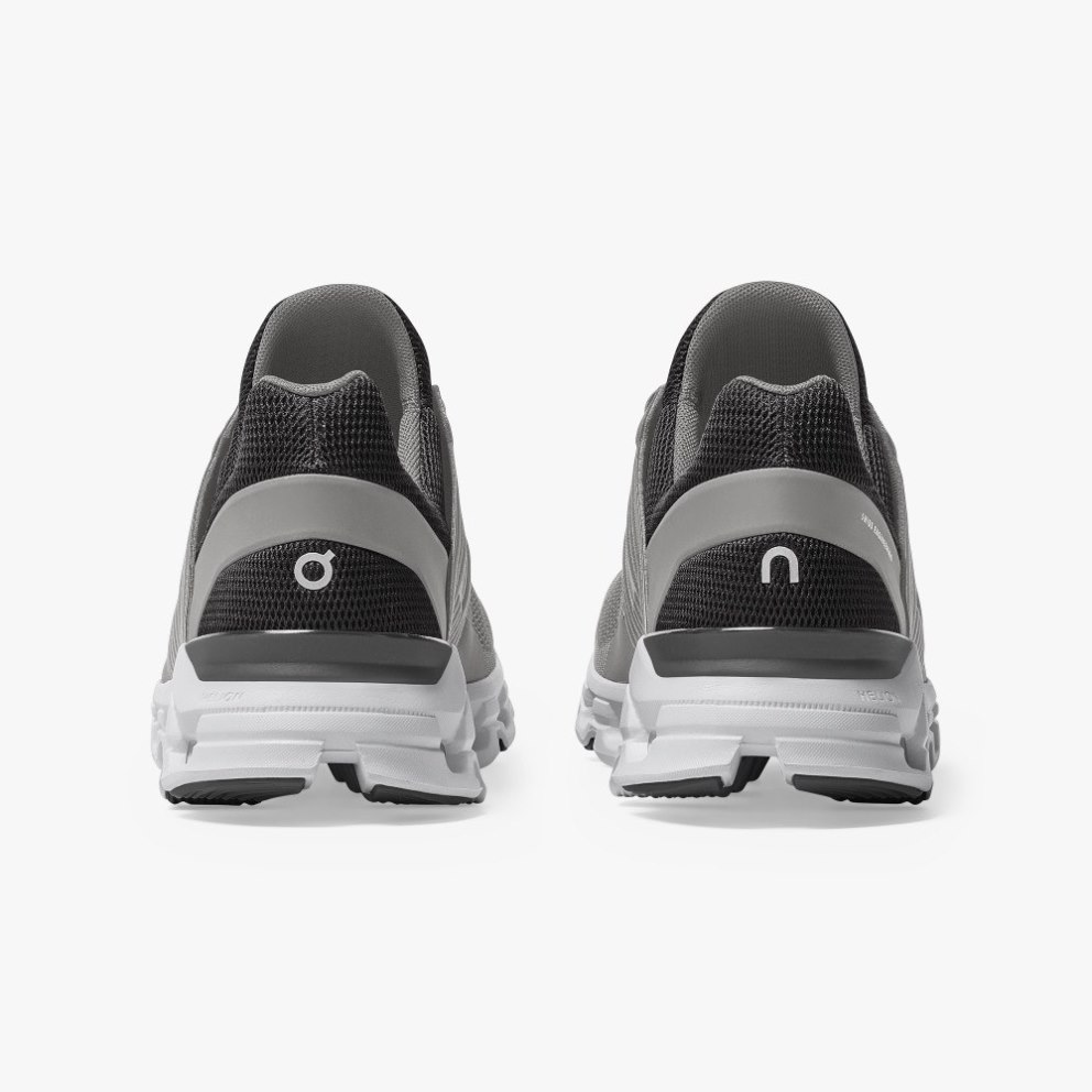 Men's On Cloudswift Running Shoes Black | NZ-05349