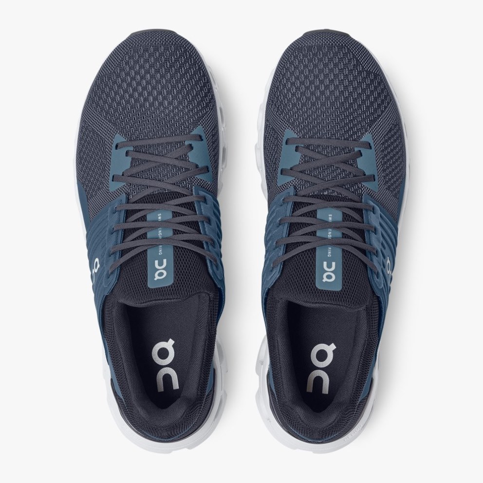 Men's On Cloudswift Running Shoes Navy | NZ-14589