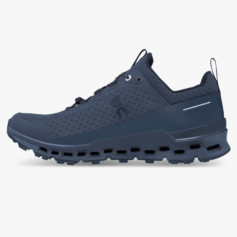 Men's On Cloudultra Nite Hiking Shoes Navy | NZ-26437