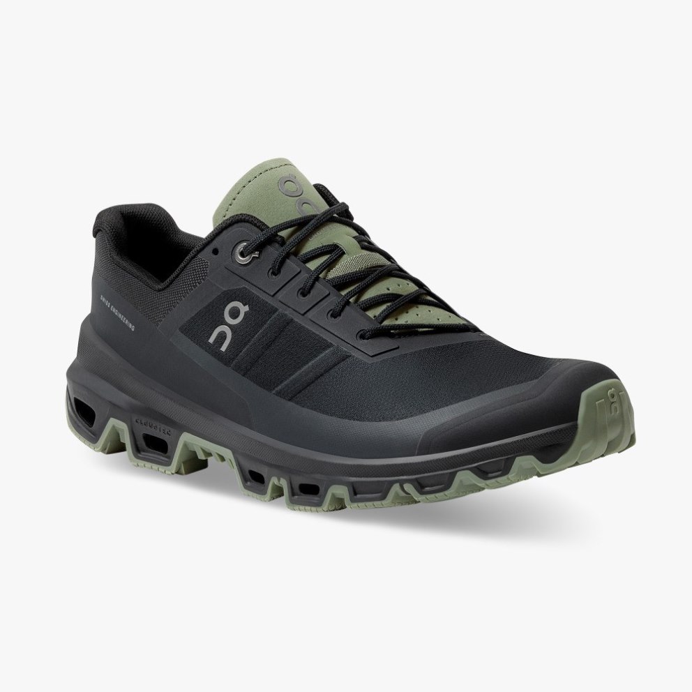 Men's On Cloudventure Hiking Shoes Black | NZ-54197