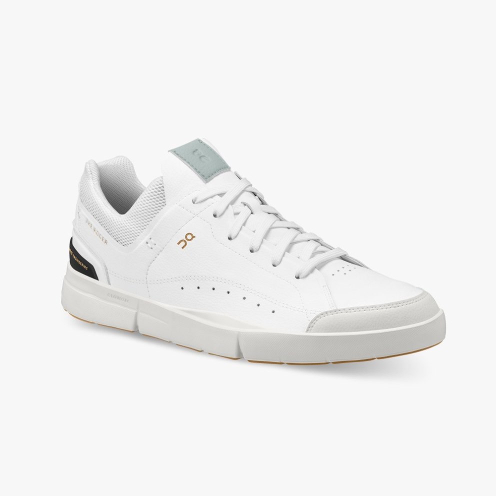 Men's On Cloud THE ROGER Centre Court Sneakers White | NZ-30548