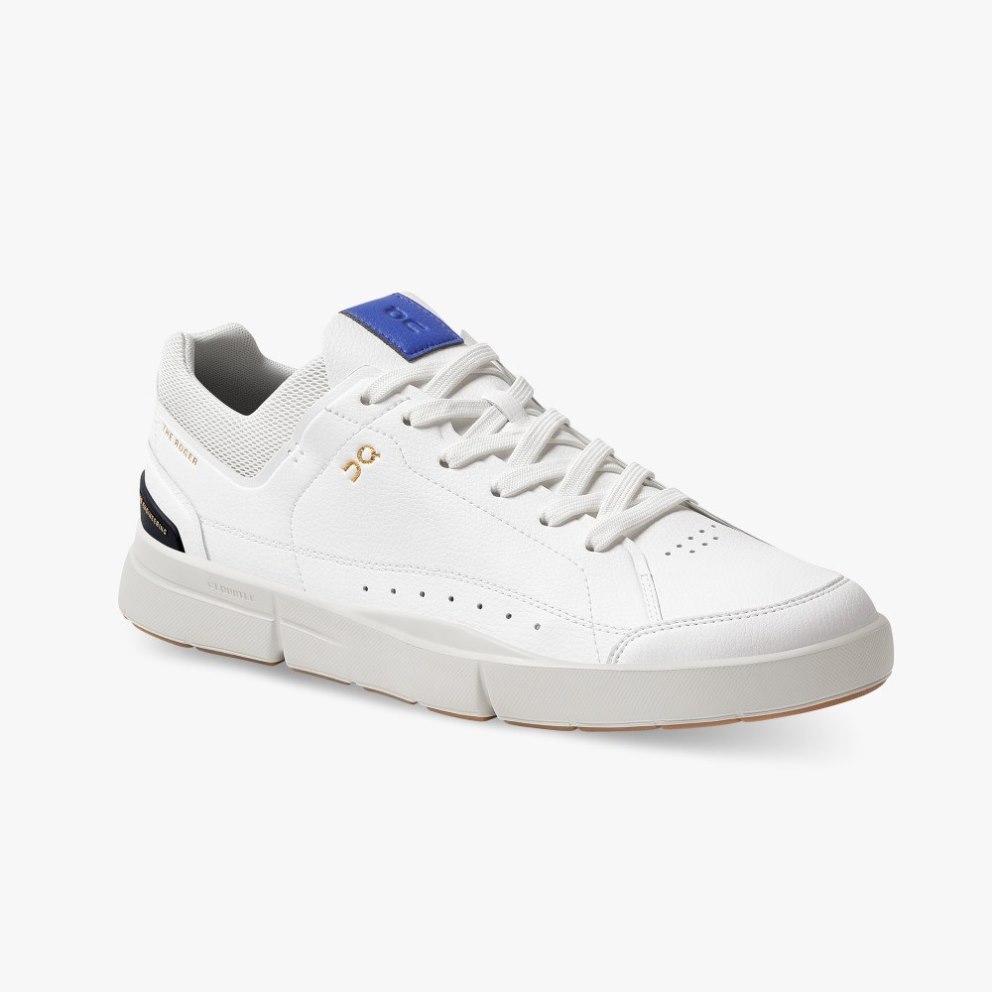 Men's On Cloud THE ROGER Centre Court Sneakers White | NZ-61478