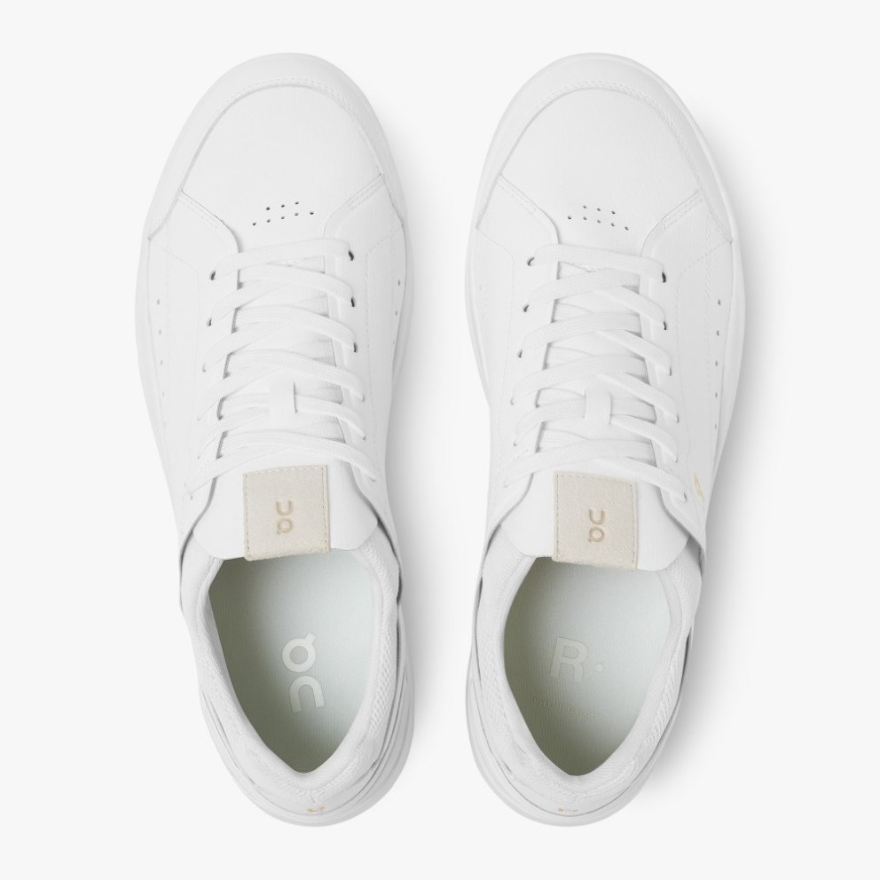 Men's On Cloud THE ROGER Centre Court Sneakers White | NZ-70316