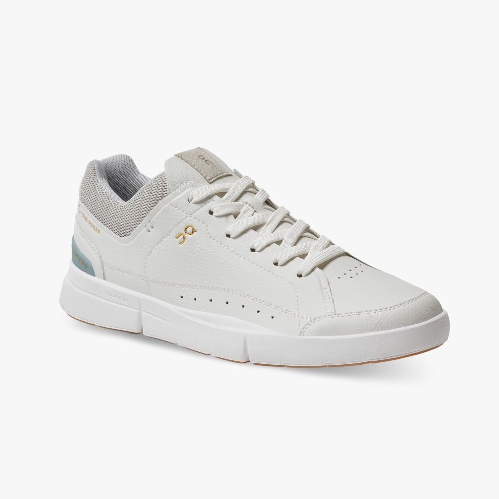 Men's On Cloud THE ROGER Centre Court Sneakers Light Grey | NZ-74501