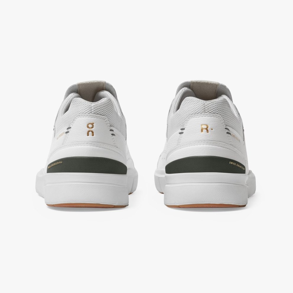 Men's On Cloud THE ROGER Centre Court Sneakers White | NZ-84139