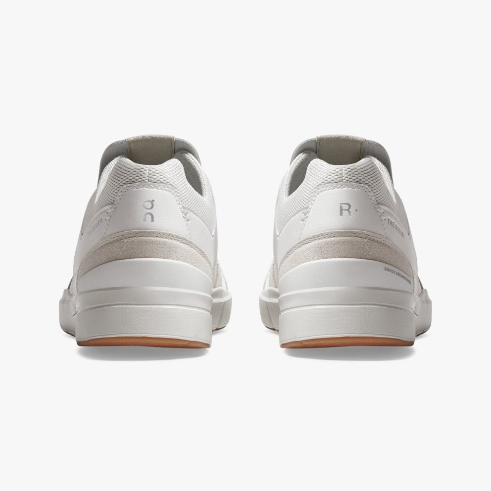 Men's On Cloud THE ROGER Clubhouse Sneakers White | NZ-70935