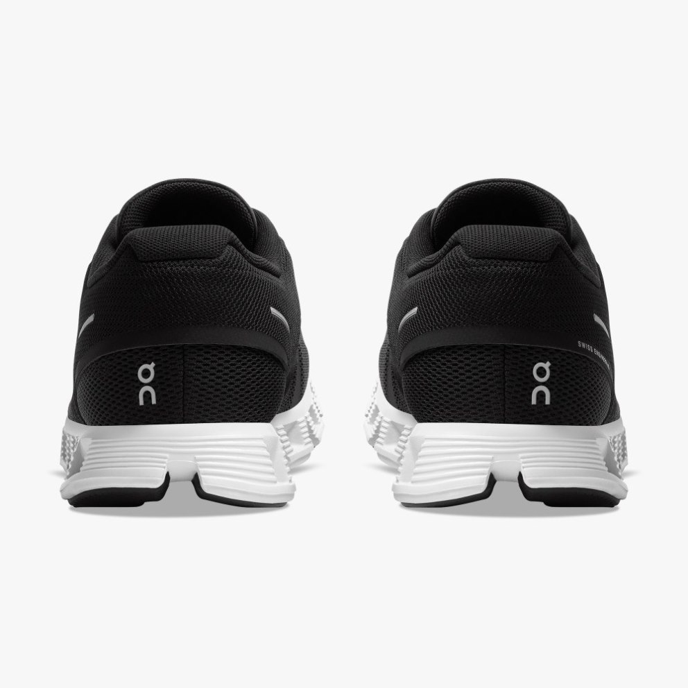 Women's On Cloud 5 Sneakers Black | NZ-35678