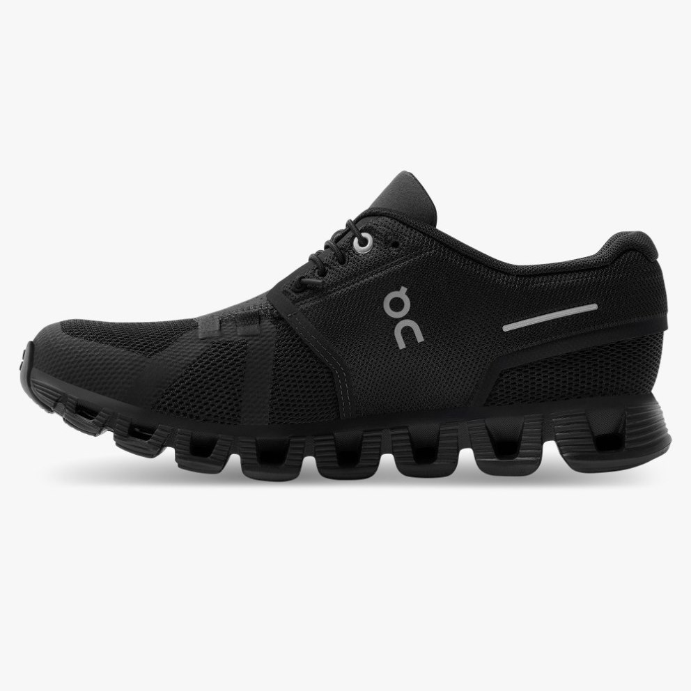 Women's On Cloud 5 Sneakers Black | NZ-96483