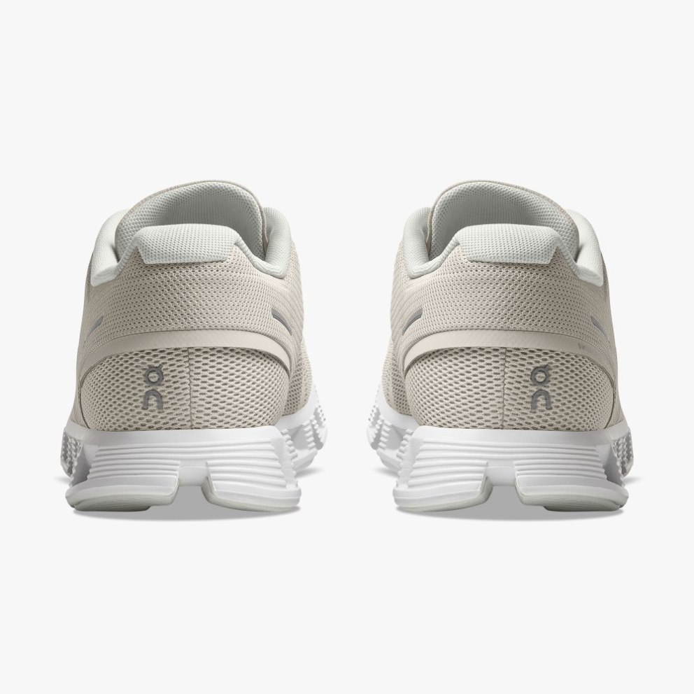 Women's On Cloud 5 Sneakers Light Grey | NZ-28170