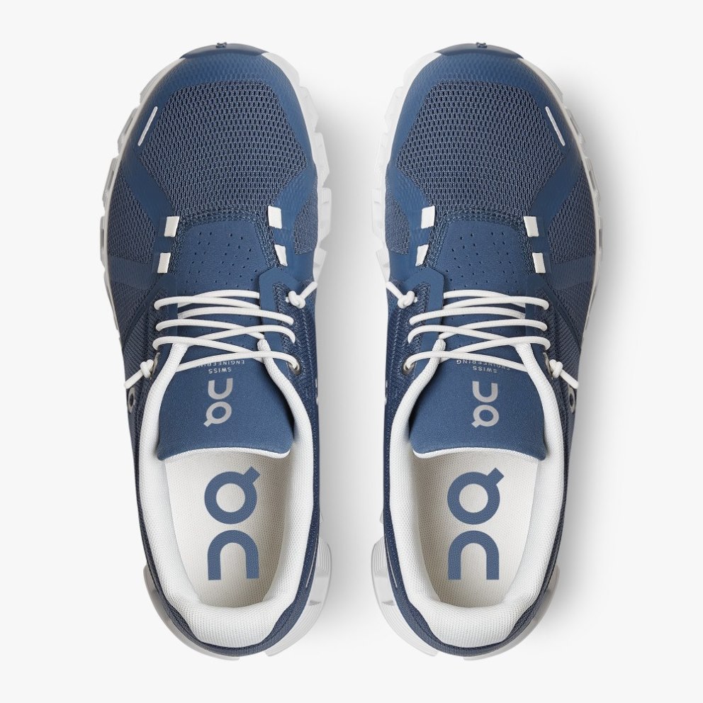 Women's On Cloud 5 Sneakers Navy | NZ-80679