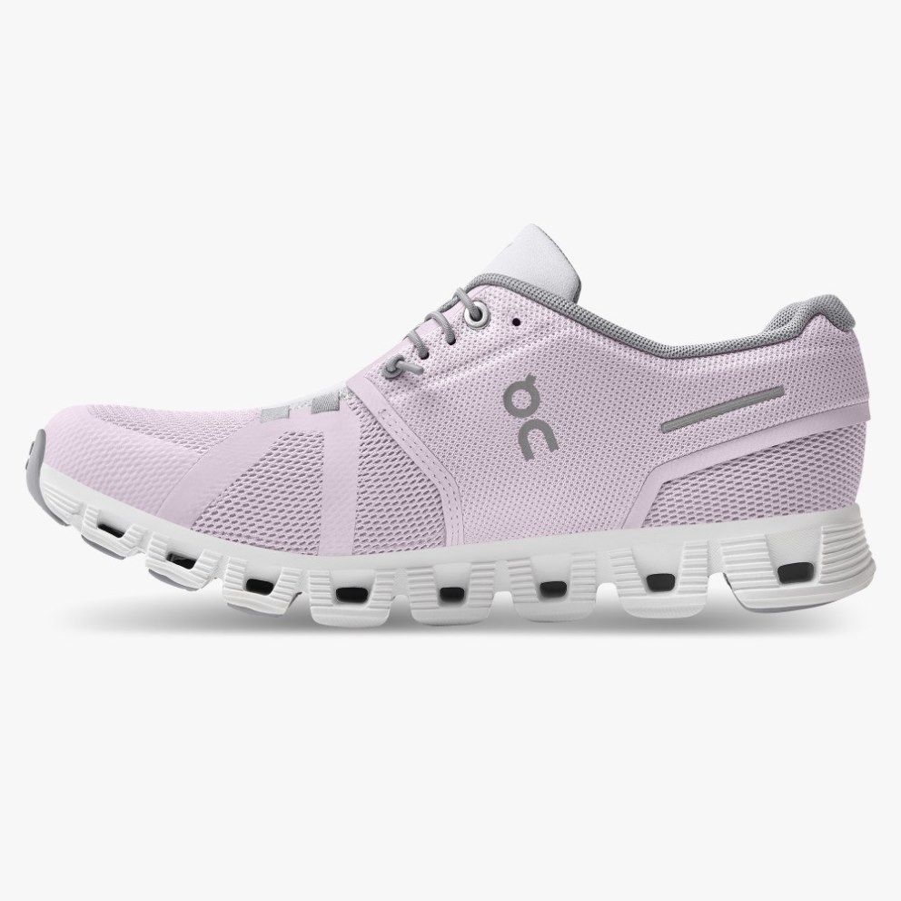 Women's On Cloud 5 Sneakers Pink | NZ-43089