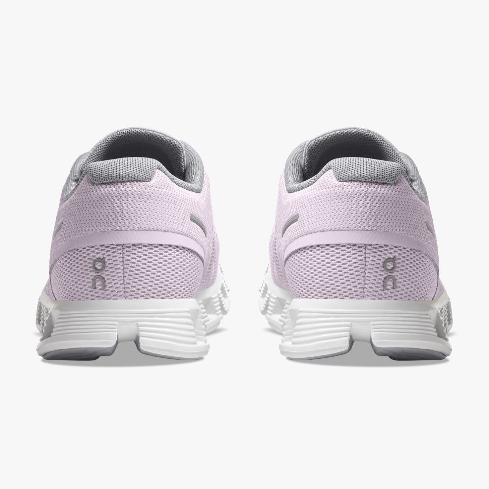 Women's On Cloud 5 Sneakers Pink | NZ-43089