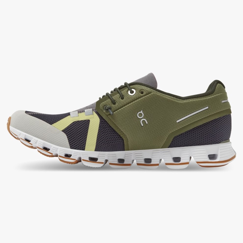 Women's On Cloud 70 | 30 Sneakers Olive / Navy | NZ-93028