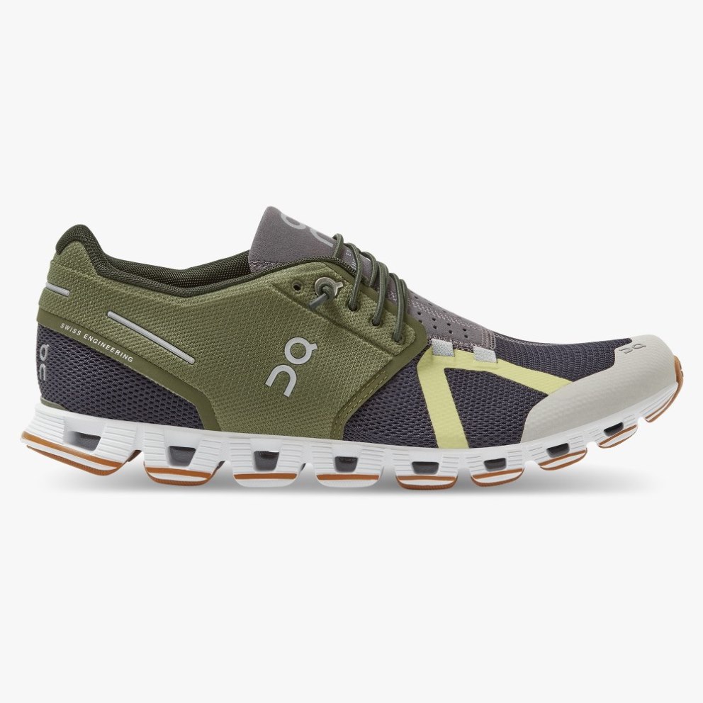 Women\'s On Cloud 70 | 30 Sneakers Olive / Navy | NZ-93028