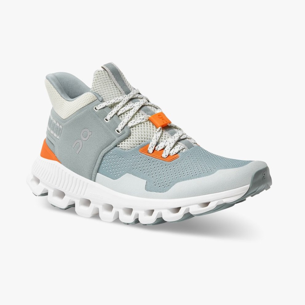 Women's On Cloud Hi Edge Sneakers Mint | NZ-73418