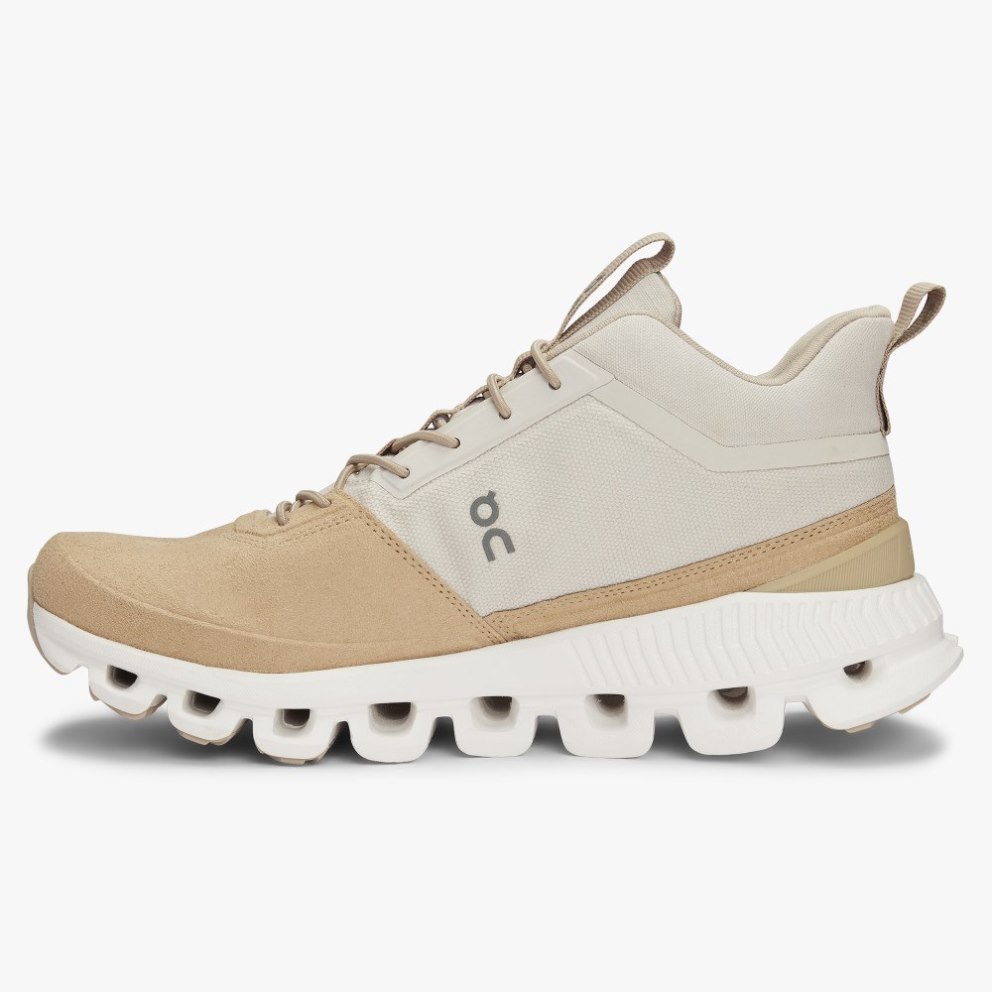 Women's On Cloud Hi Sneakers Khaki | NZ-13872