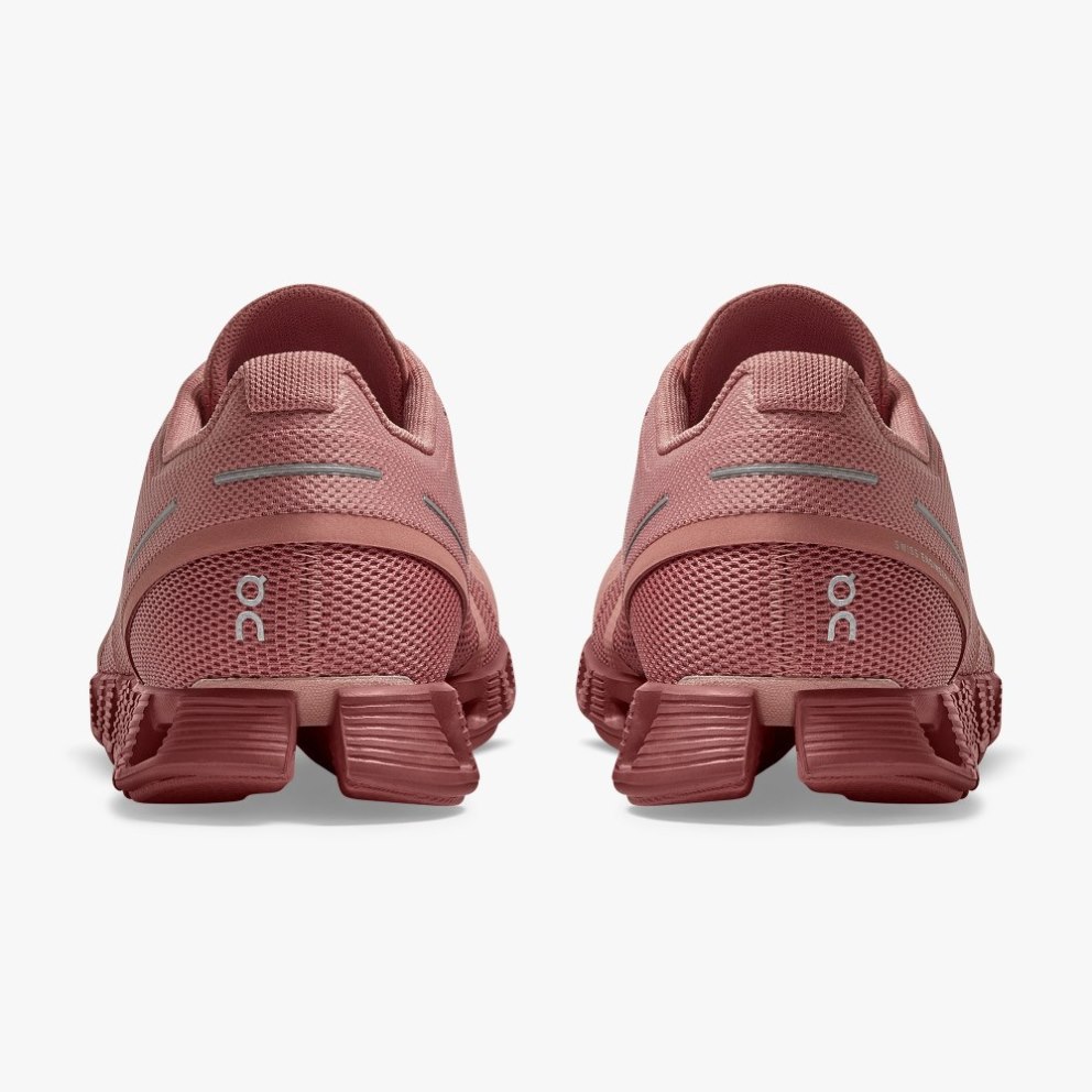 Women's On Cloud Monochrome Sneakers Rose | NZ-31724