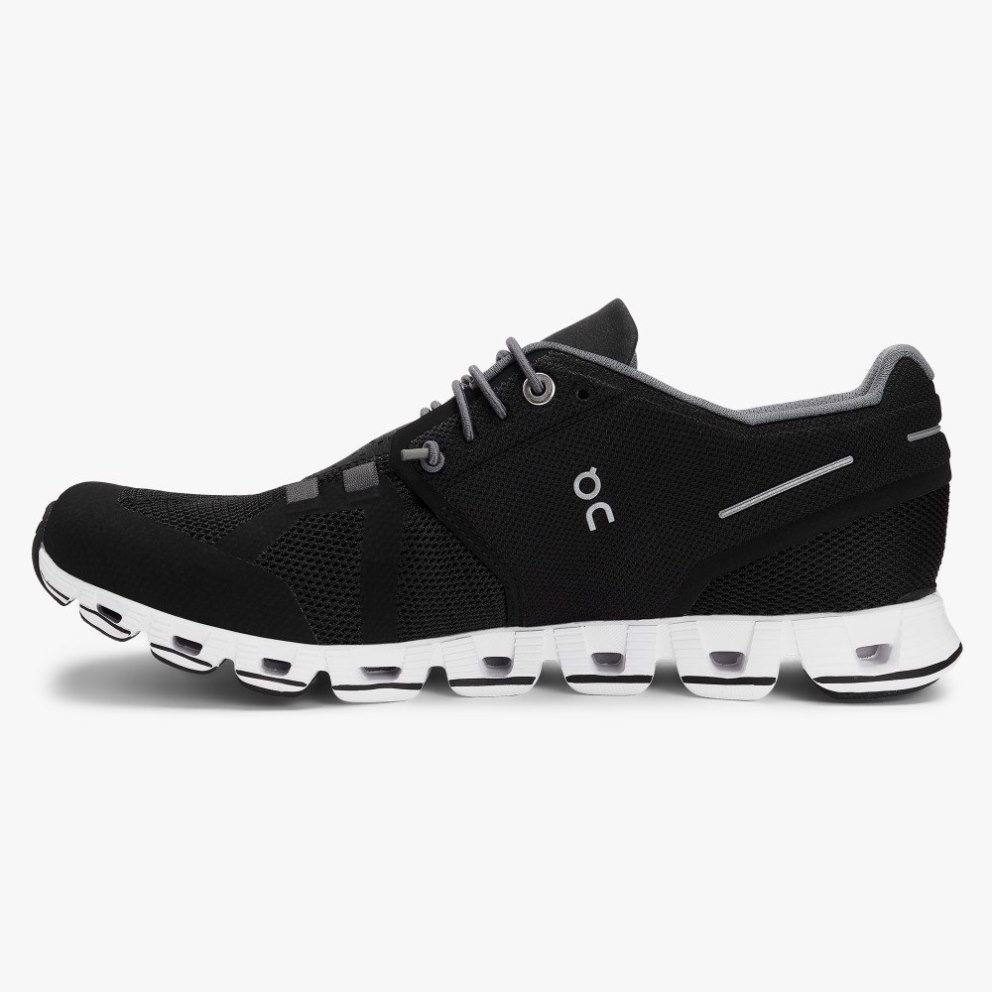 Women's On Cloud Sneakers Black | NZ-90267