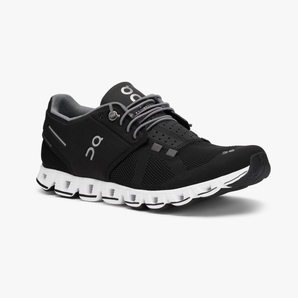 Women's On Cloud Sneakers Black | NZ-90267