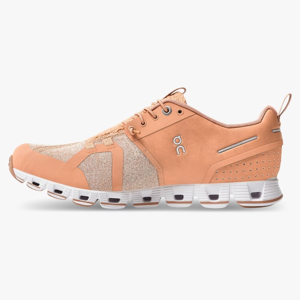 Women's On Cloud Terry Sneakers Coral | NZ-54816