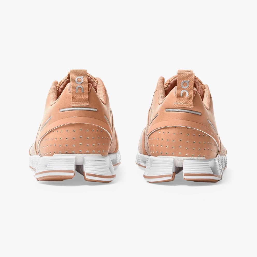 Women's On Cloud Terry Sneakers Coral | NZ-54816