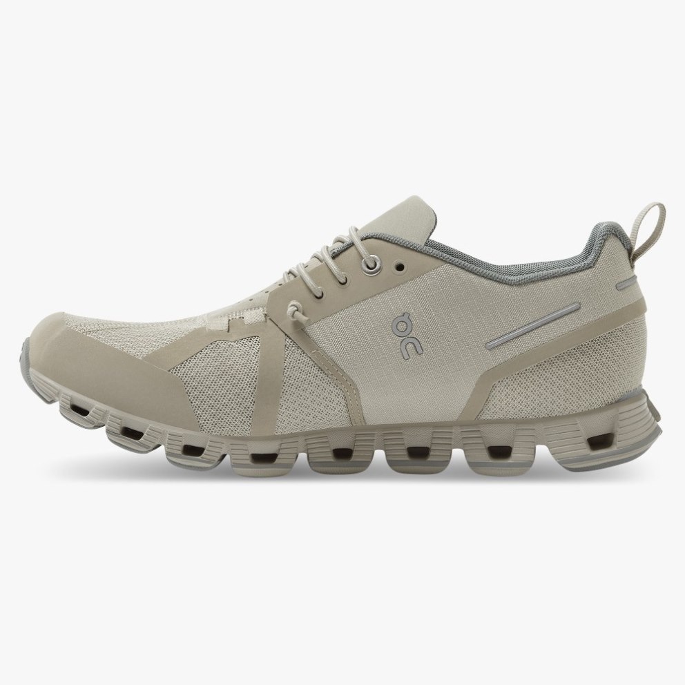 Women's On Cloud Waterproof Sneakers Grey | NZ-35926