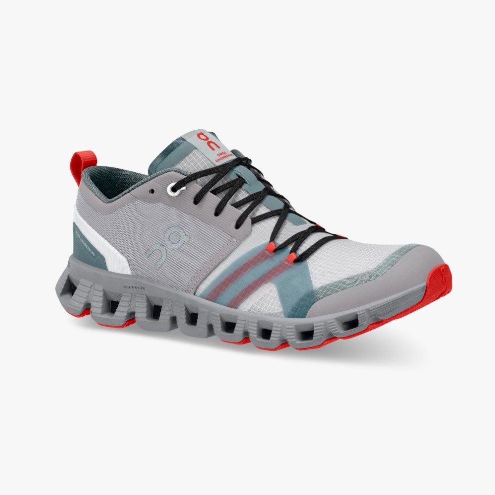 Women's On Cloud X Shift Training Shoes Grey | NZ-36104