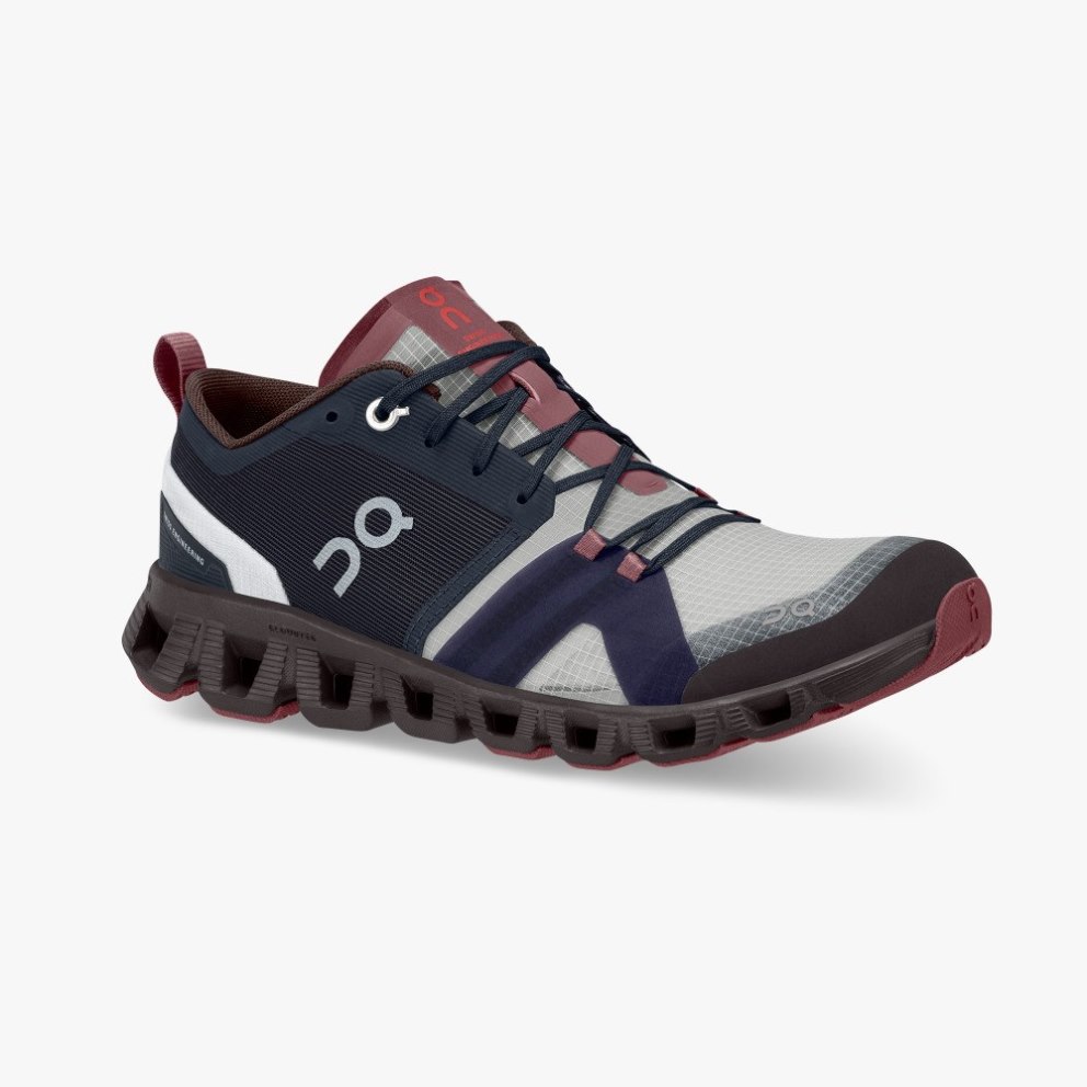 Women's On Cloud X Shift Training Shoes Navy | NZ-52864