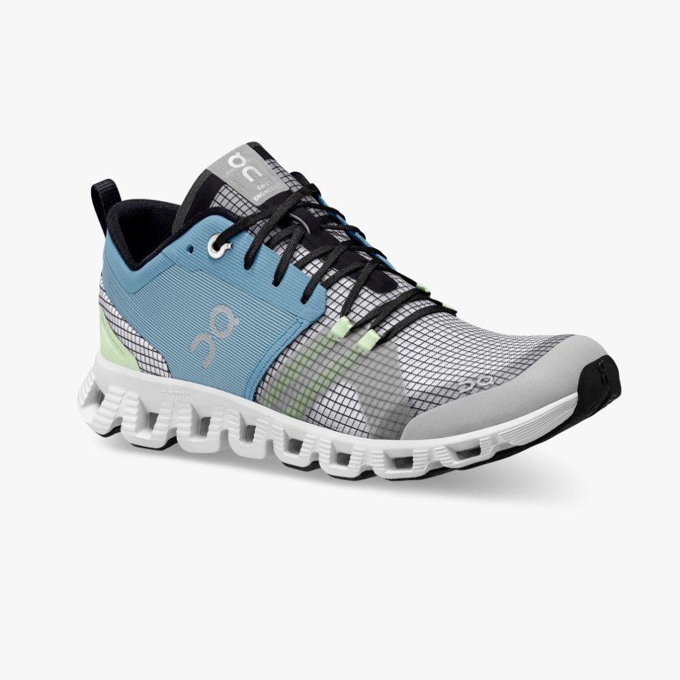 Women's On Cloud X Shift Training Shoes Blue / Grey | NZ-95413