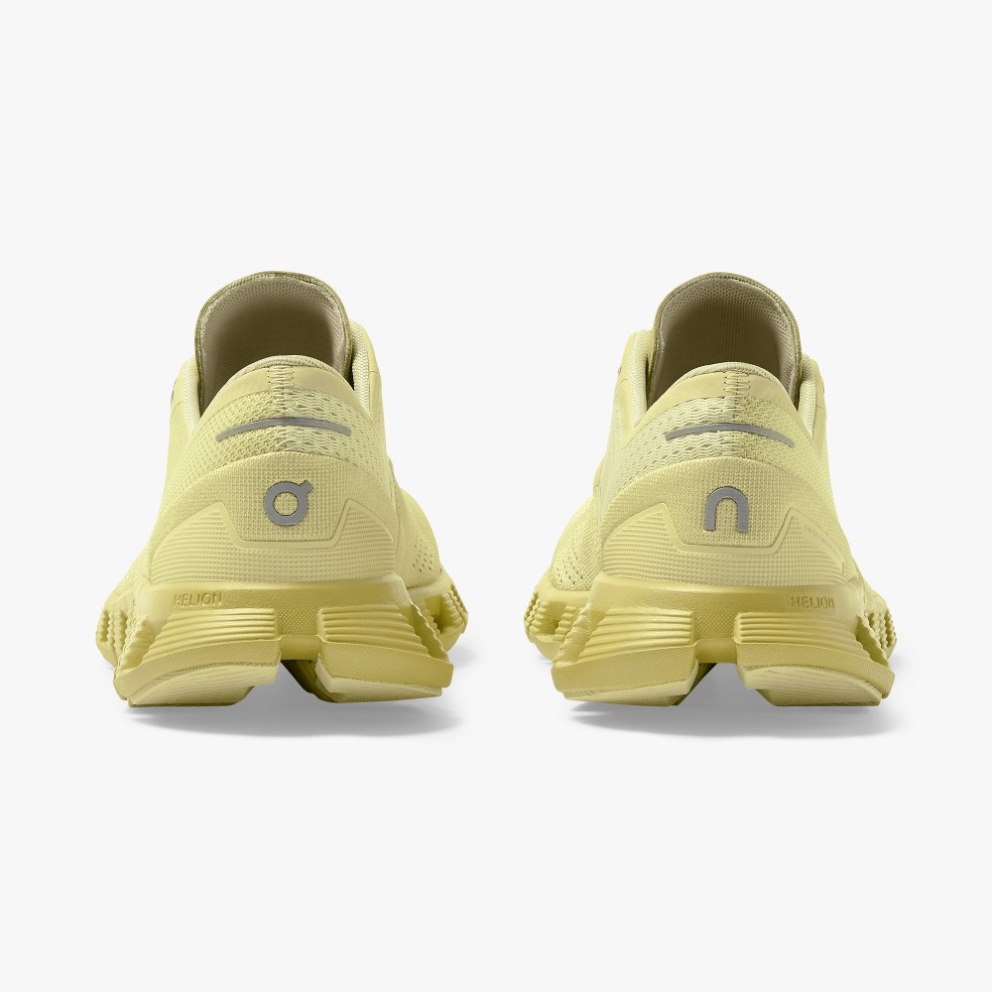 Women's On Cloud X Training Shoes Mustard | NZ-86219