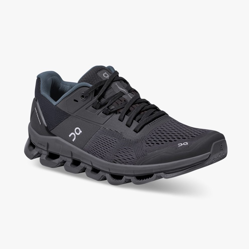 Women's On Cloudace Running Shoes Black | NZ-40213